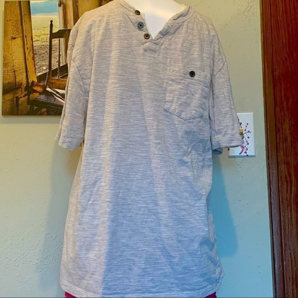 1897: Men's striped Tee, SZ M EUC